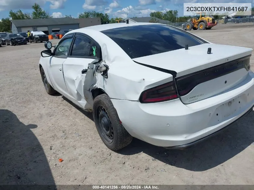 2C3CDXKTXFH841687 2015 Dodge Charger Police