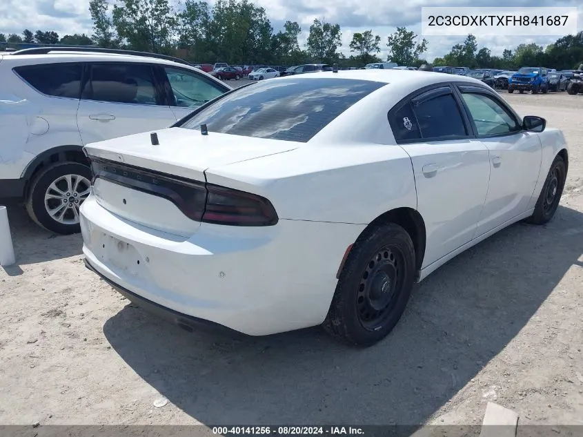 2C3CDXKTXFH841687 2015 Dodge Charger Police