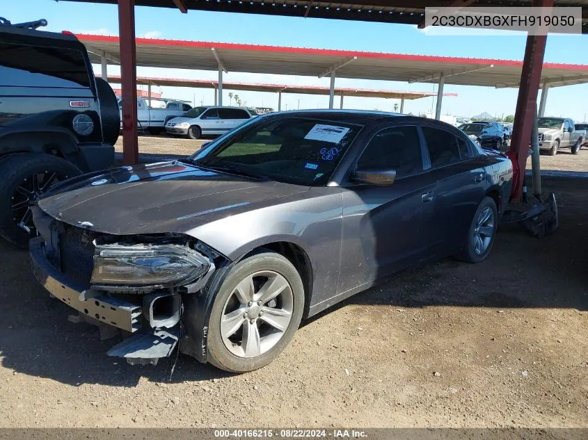 2015 Dodge Charger Se VIN: 2C3CDXBGXFH919050 Lot: 40166215