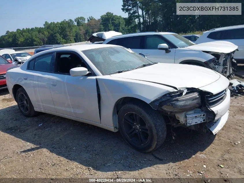 2C3CDXBGXFH731385 2015 Dodge Charger Se