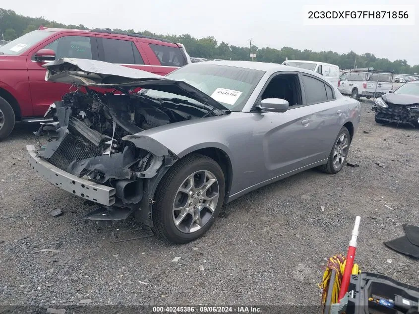 2015 Dodge Charger Se VIN: 2C3CDXFG7FH871856 Lot: 40245386