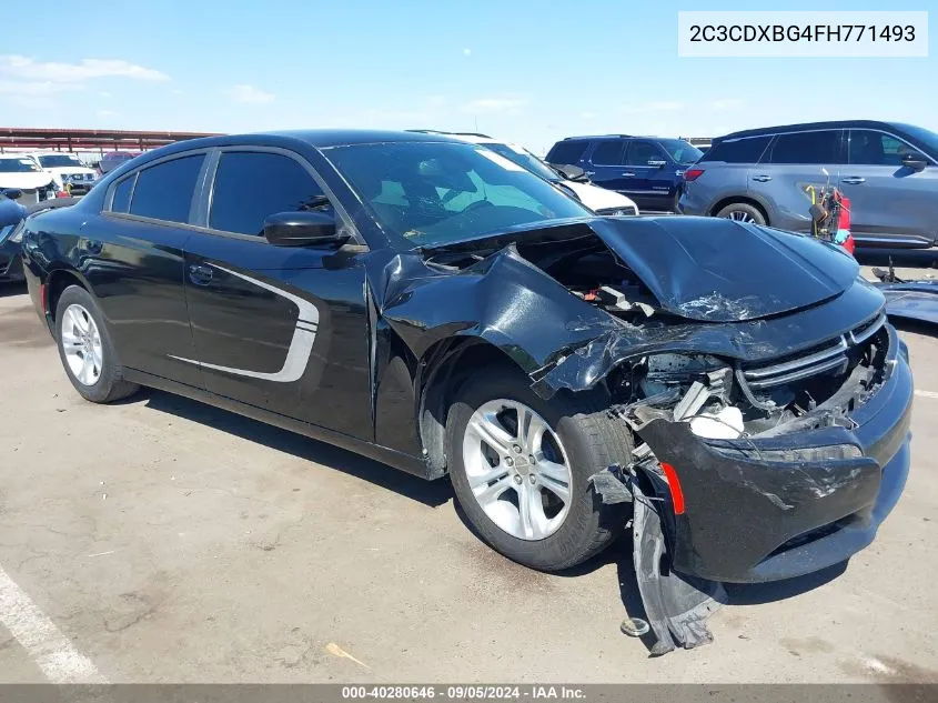 2C3CDXBG4FH771493 2015 Dodge Charger Se