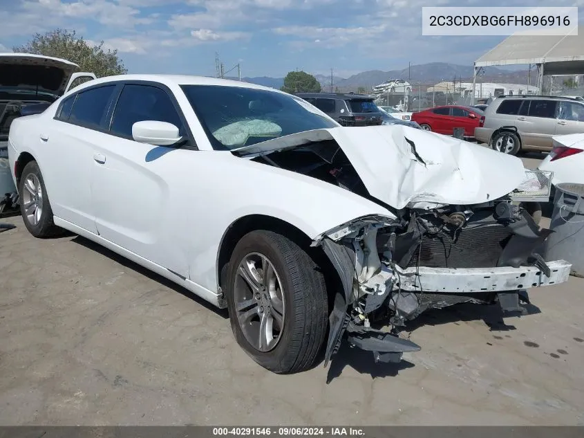 2C3CDXBG6FH896916 2015 Dodge Charger Se