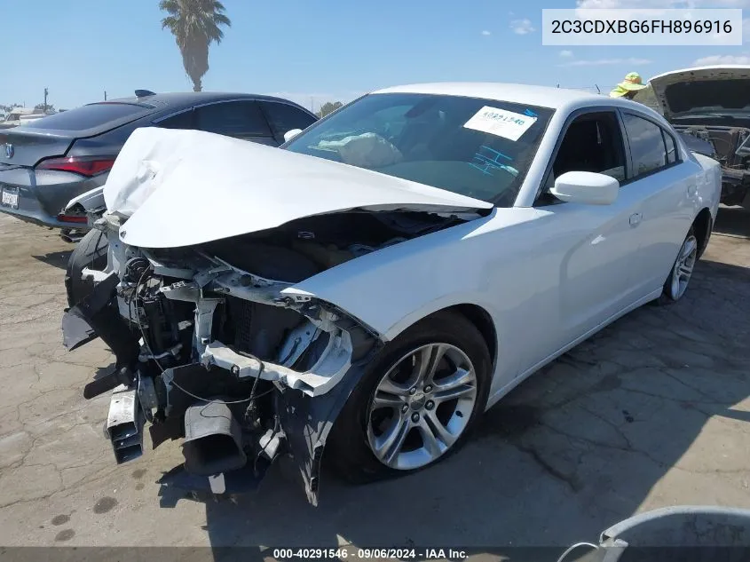 2015 Dodge Charger Se VIN: 2C3CDXBG6FH896916 Lot: 40291546