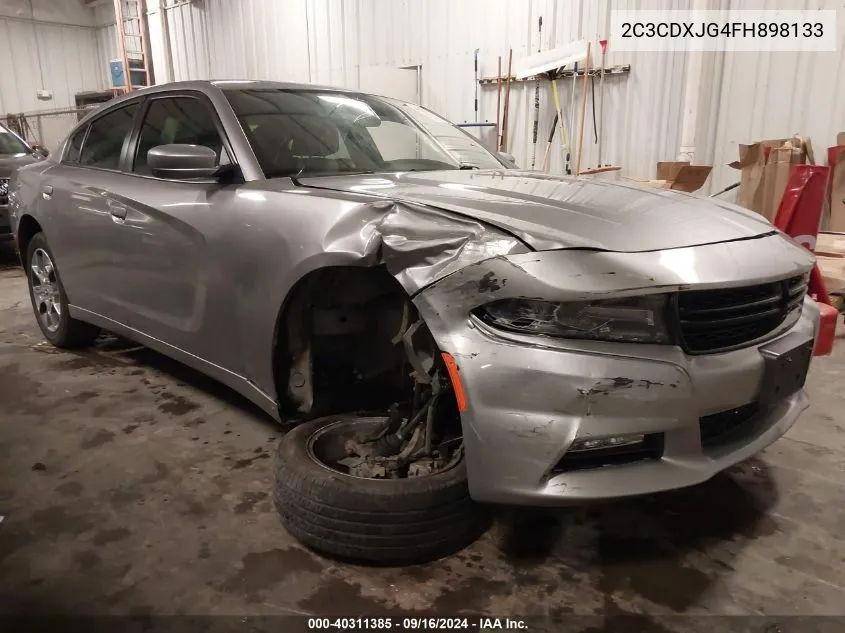 2C3CDXJG4FH898133 2015 Dodge Charger Sxt