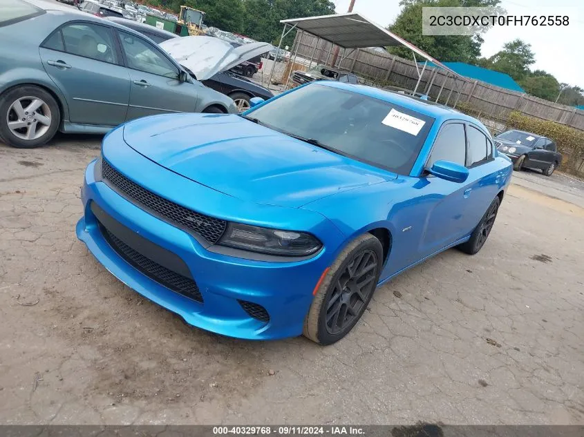 2C3CDXCT0FH762558 2015 Dodge Charger R/T