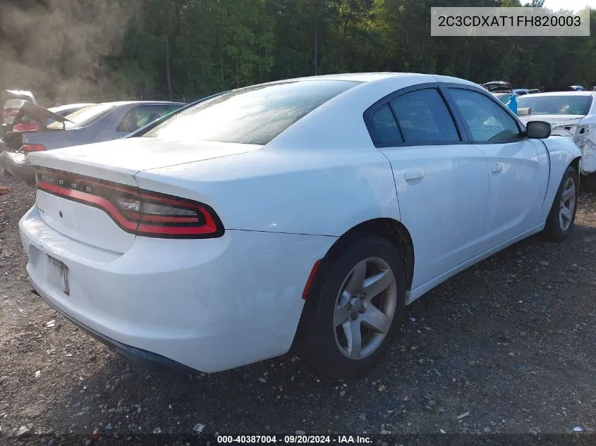 2C3CDXAT1FH820003 2015 Dodge Charger Police