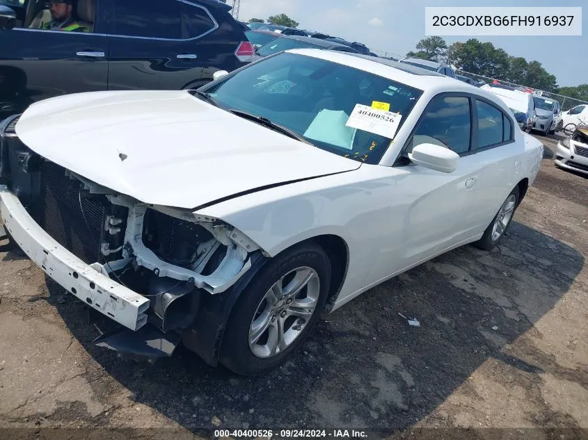 2C3CDXBG6FH916937 2015 Dodge Charger Se