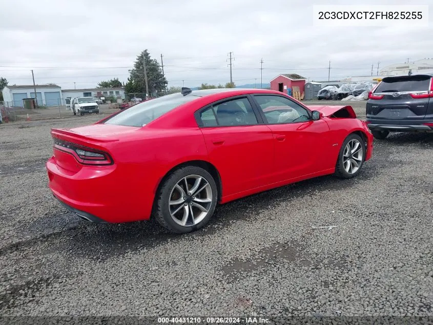 2C3CDXCT2FH825255 2015 Dodge Charger Road/Track