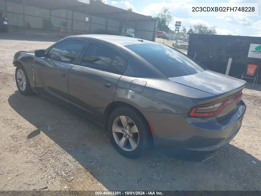 2C3CDXBG2FH748228 2015 Dodge Charger Se