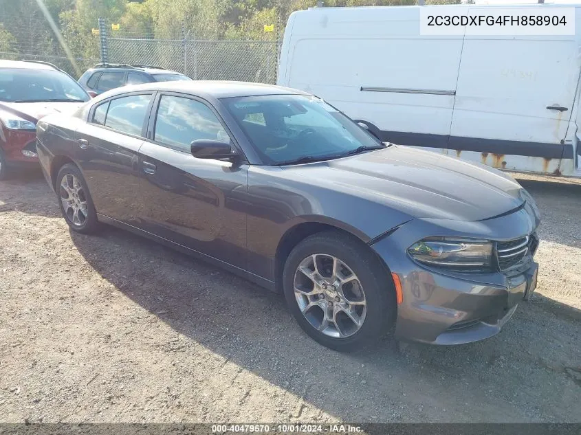 2015 Dodge Charger Se VIN: 2C3CDXFG4FH858904 Lot: 40479570