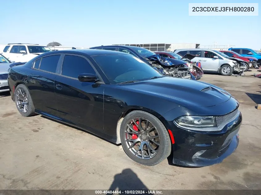 2015 Dodge Charger Srt 392 VIN: 2C3CDXEJ3FH800280 Lot: 40484484