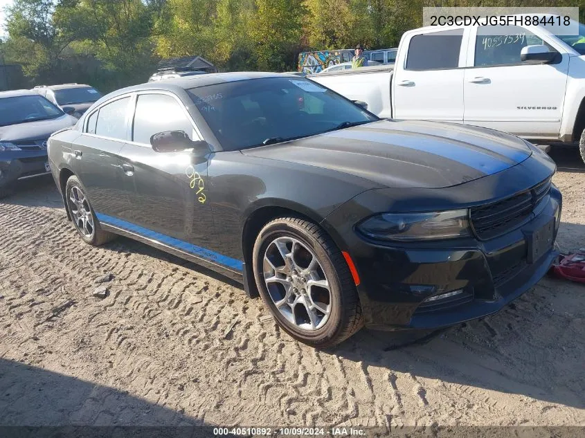 2015 Dodge Charger Sxt VIN: 2C3CDXJG5FH884418 Lot: 40510892