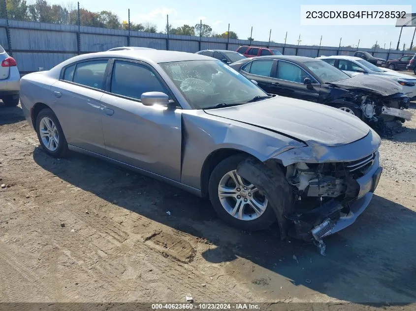 2C3CDXBG4FH728532 2015 Dodge Charger Se