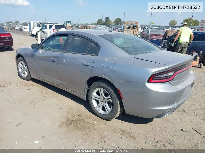 2C3CDXBG4FH728532 2015 Dodge Charger Se