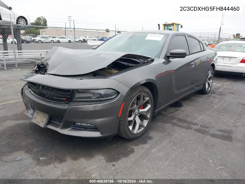 2015 Dodge Charger Sxt VIN: 2C3CDXHG5FH844460 Lot: 40630786