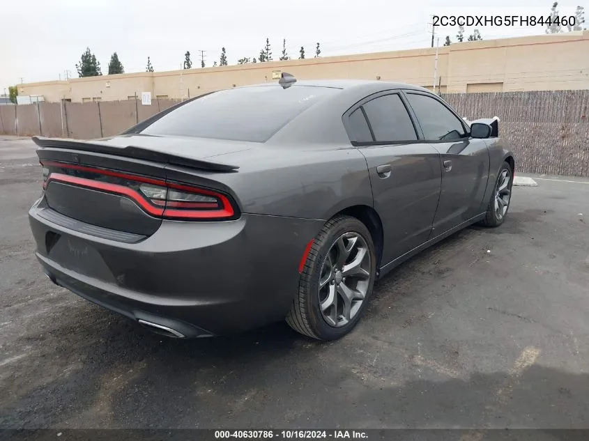 2015 Dodge Charger Sxt VIN: 2C3CDXHG5FH844460 Lot: 40630786