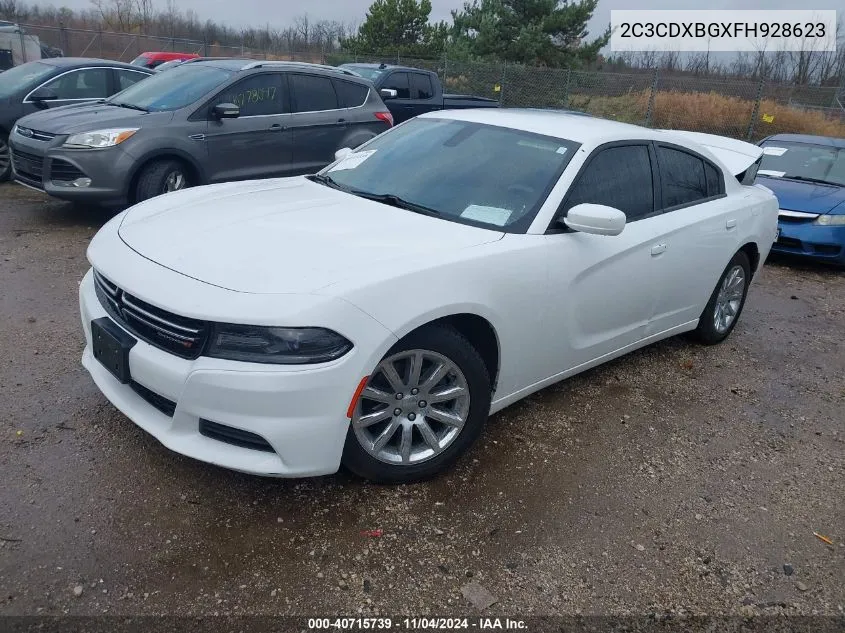 2015 Dodge Charger Se VIN: 2C3CDXBGXFH928623 Lot: 40715739