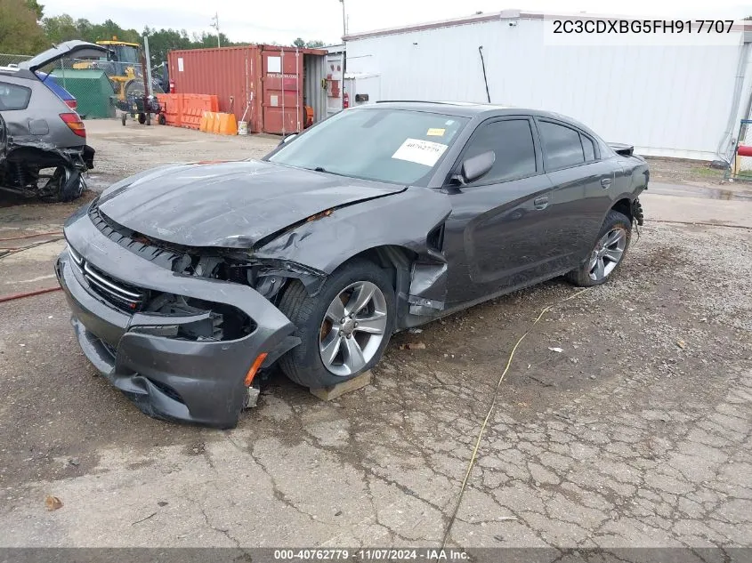 2015 Dodge Charger Se VIN: 2C3CDXBG5FH917707 Lot: 40762779