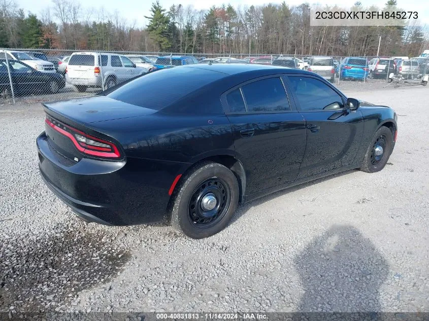 2015 Dodge Charger Police VIN: 2C3CDXKT3FH845273 Lot: 40831813