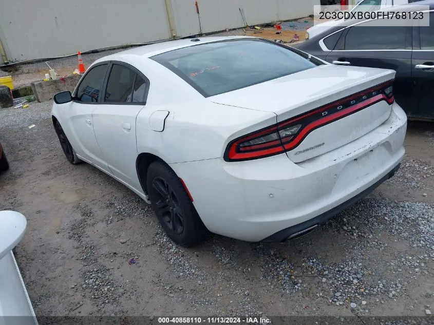 2015 Dodge Charger Se VIN: 2C3CDXBG0FH768123 Lot: 40858110