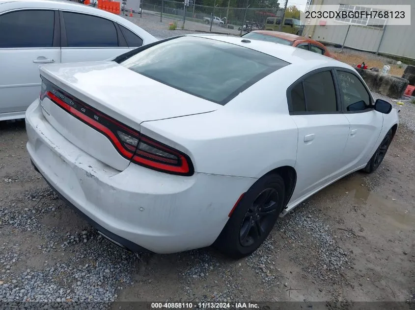 2015 Dodge Charger Se VIN: 2C3CDXBG0FH768123 Lot: 40858110