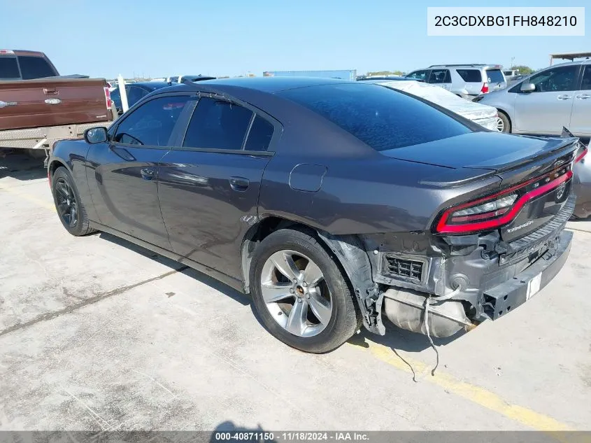 2C3CDXBG1FH848210 2015 Dodge Charger Se