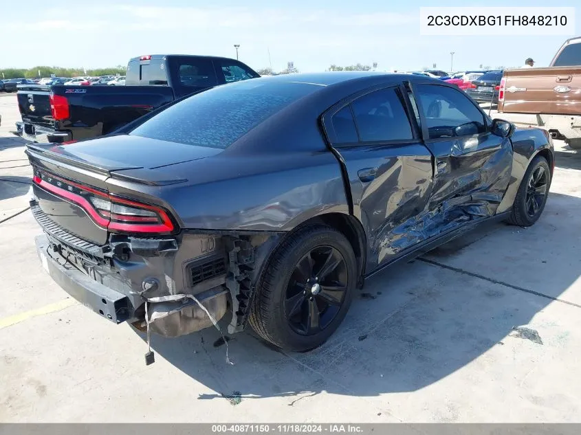 2C3CDXBG1FH848210 2015 Dodge Charger Se