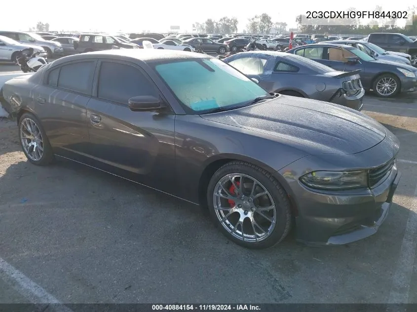 2015 Dodge Charger Sxt VIN: 2C3CDXHG9FH844302 Lot: 40884154