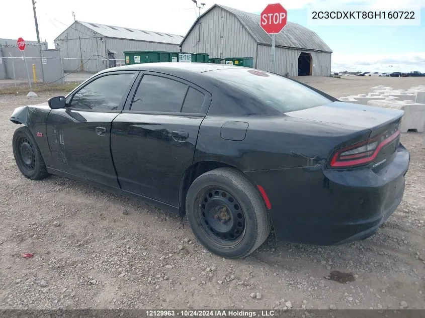 2C3CDXKT8GH160722 2016 Dodge Charger