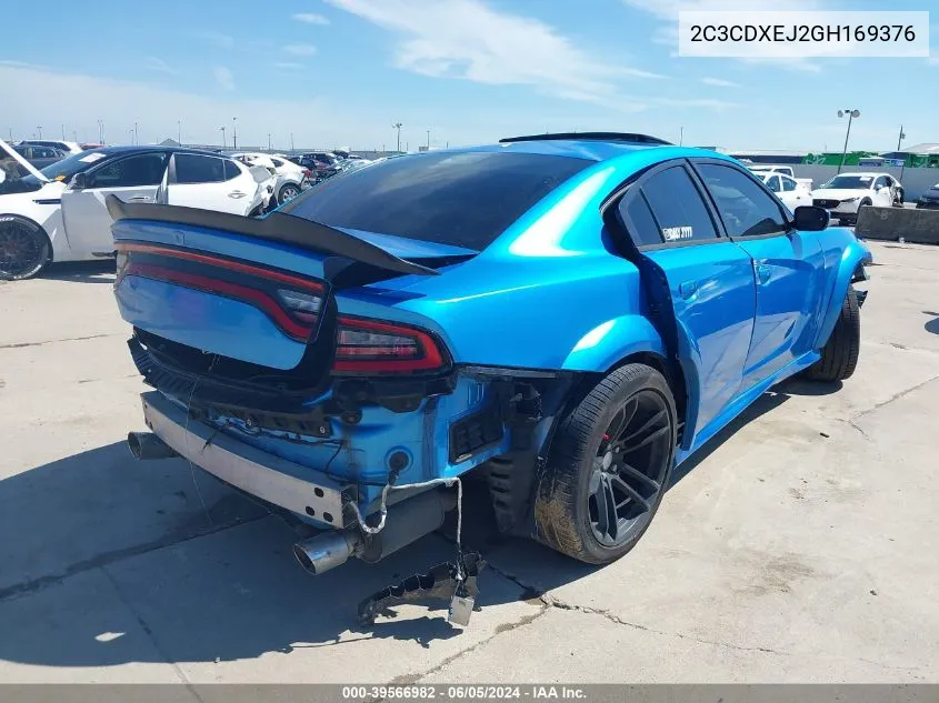 2C3CDXEJ2GH169376 2016 Dodge Charger Srt 392