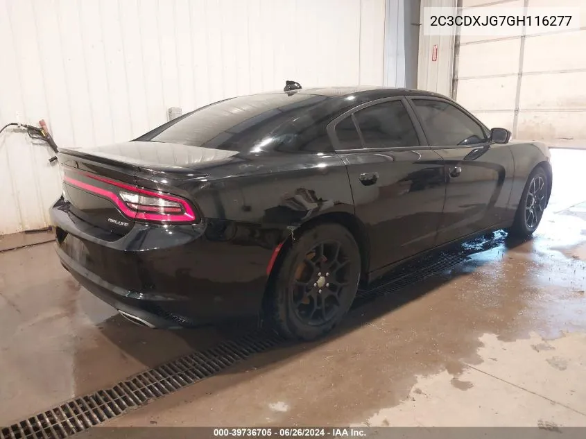 2C3CDXJG7GH116277 2016 Dodge Charger Sxt