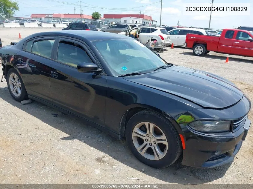 2C3CDXBG4GH108829 2016 Dodge Charger Se