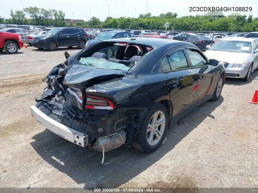 2C3CDXBG4GH108829 2016 Dodge Charger Se