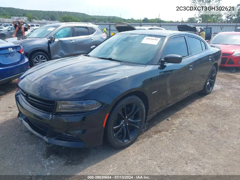 2C3CDXCT3GH302621 2016 Dodge Charger R/T