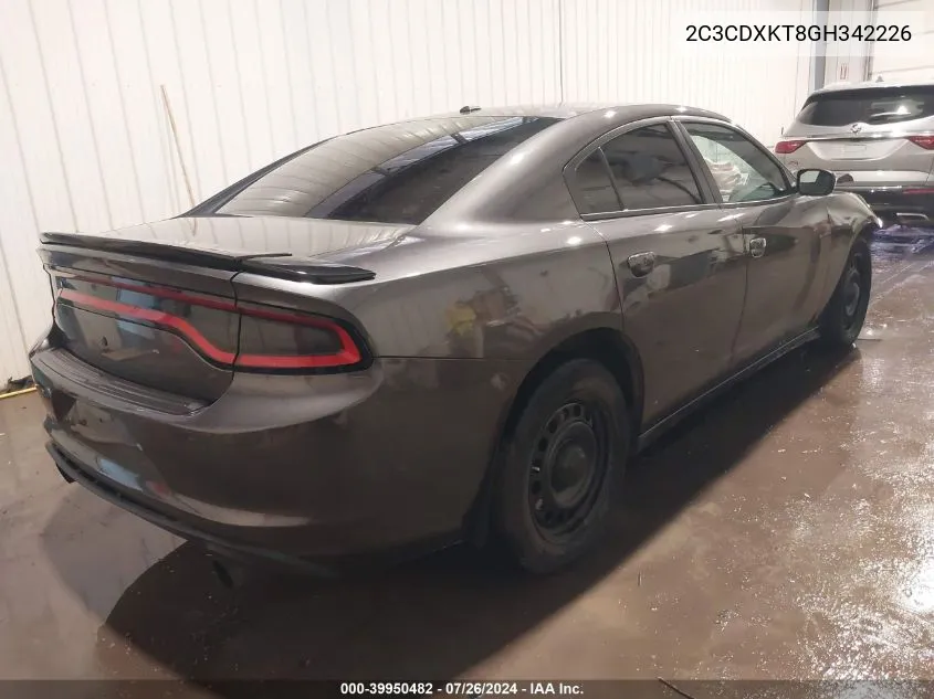 2C3CDXKT8GH342226 2016 Dodge Charger Police