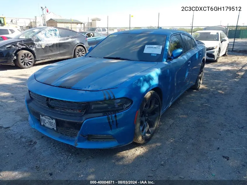 2C3CDXCT6GH179512 2016 Dodge Charger R/T