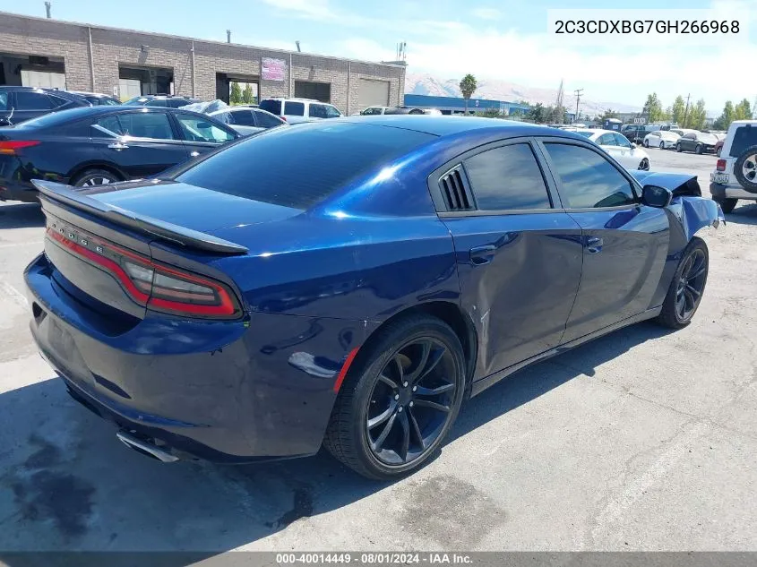 2C3CDXBG7GH266968 2016 Dodge Charger Se