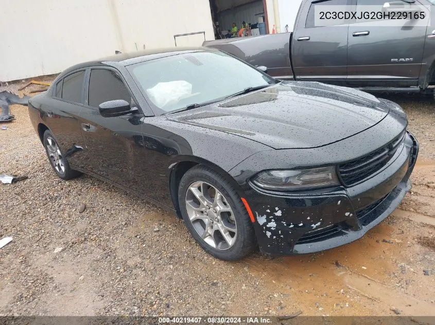 2016 Dodge Charger Sxt VIN: 2C3CDXJG2GH229165 Lot: 40219407