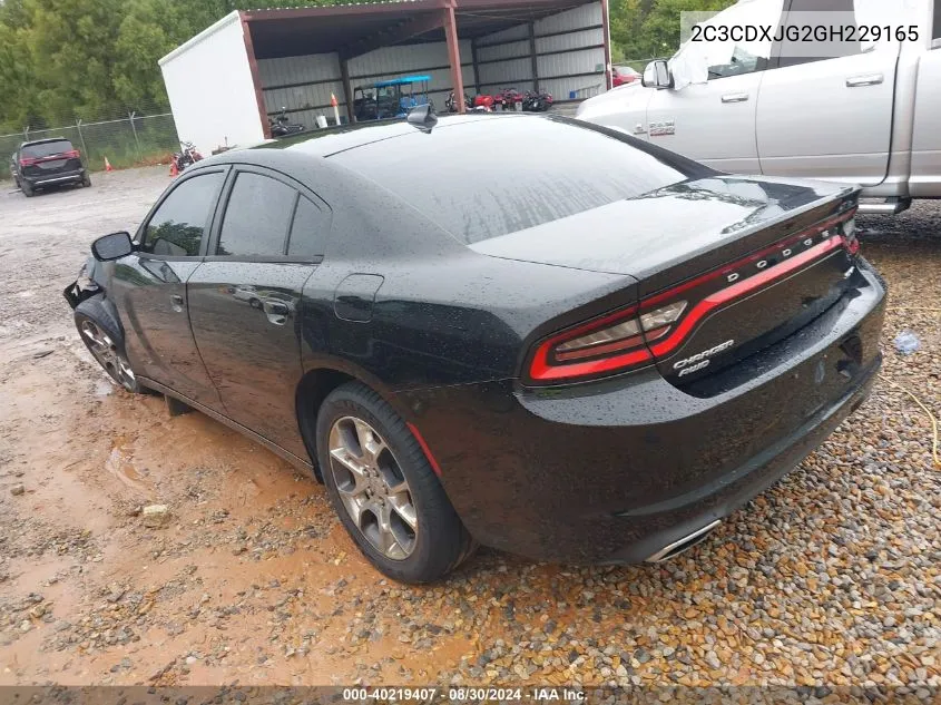 2016 Dodge Charger Sxt VIN: 2C3CDXJG2GH229165 Lot: 40219407