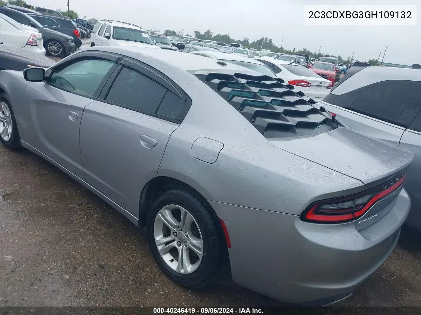 2C3CDXBG3GH109132 2016 Dodge Charger Se