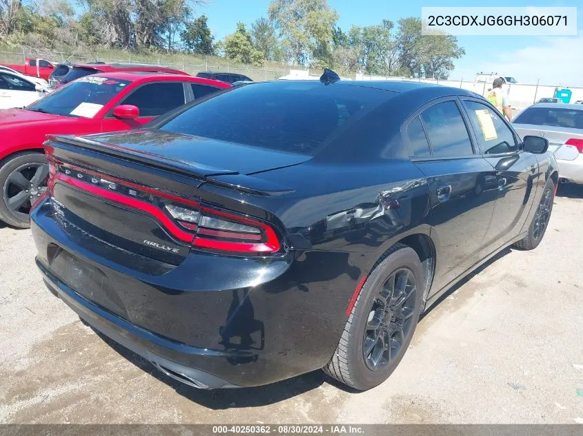 2016 Dodge Charger Sxt VIN: 2C3CDXJG6GH306071 Lot: 40250362