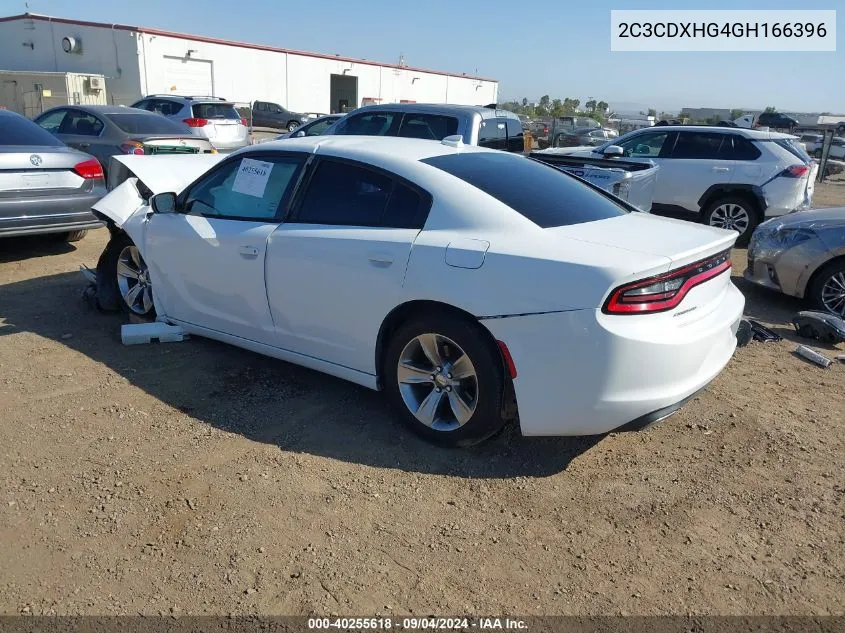 2C3CDXHG4GH166396 2016 Dodge Charger Sxt