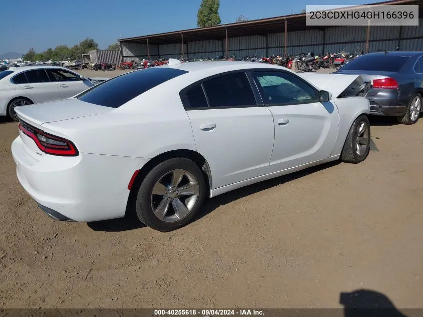 2C3CDXHG4GH166396 2016 Dodge Charger Sxt