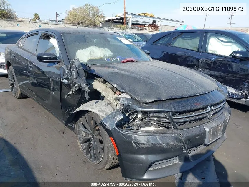 2016 Dodge Charger Se VIN: 2C3CDXBG1GH109873 Lot: 40274799