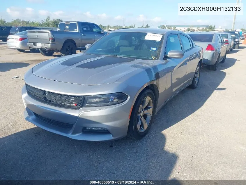 2C3CDXHG0GH132133 2016 Dodge Charger Sxt