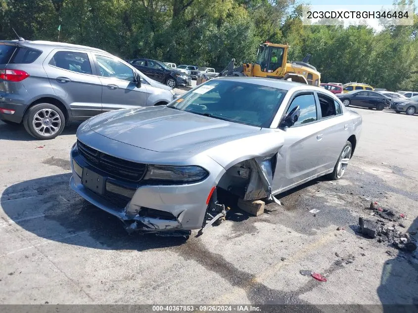 2016 Dodge Charger R/T VIN: 2C3CDXCT8GH346484 Lot: 40367853