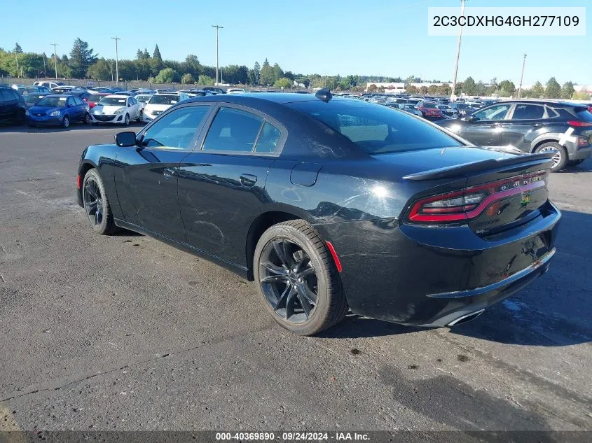 2C3CDXHG4GH277109 2016 Dodge Charger Sxt