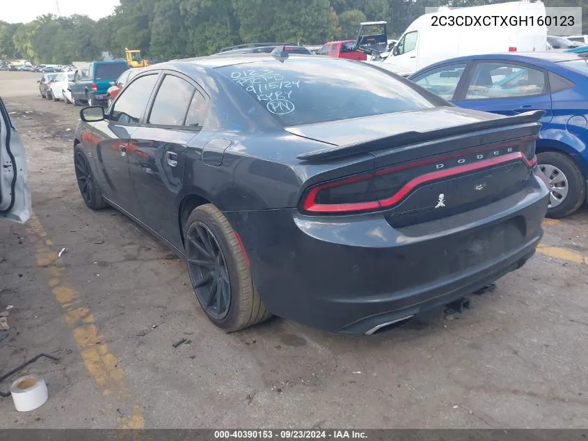 2C3CDXCTXGH160123 2016 Dodge Charger R/T