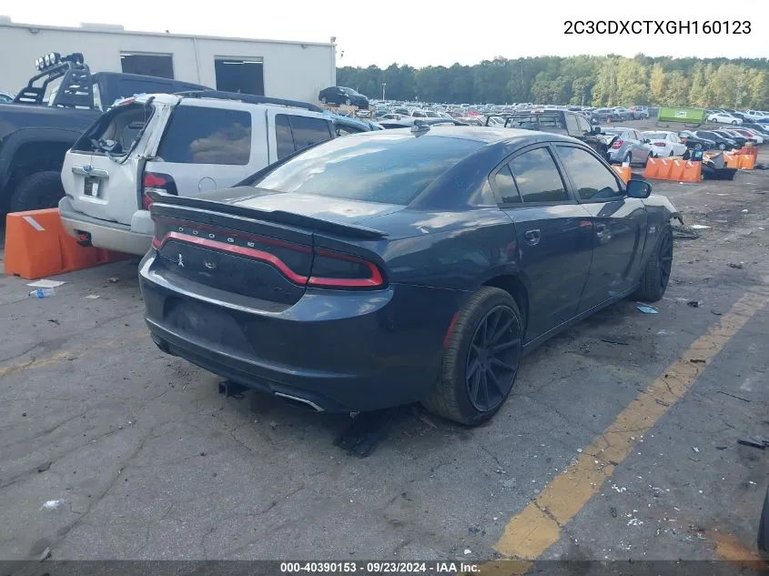 2C3CDXCTXGH160123 2016 Dodge Charger R/T